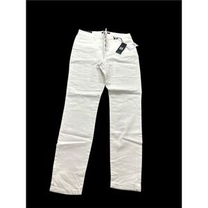 Numero Verona Ankle Jeans 31x29 White Womens Skinny High Rise Stretch NWT